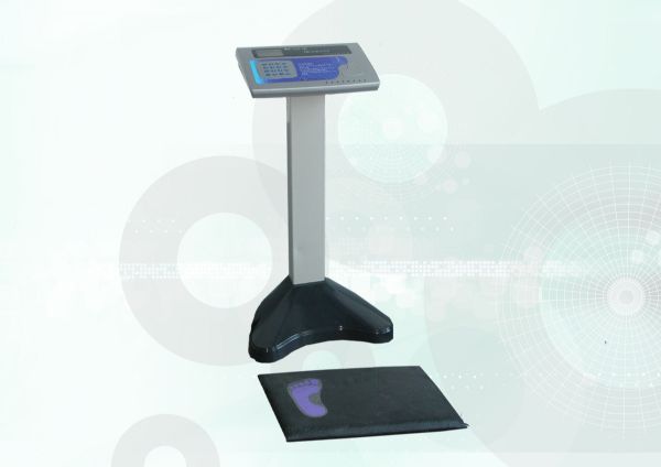 Standing on one leg with eyes closed tester